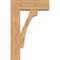 Ekena Millwork Legacy Block Smooth Bracket w/ Offset Brace, Western Red Cedar, 7 1/2"W x 22"D x 34"H BKT0806X22X34LEC05SWR - alternate 3
